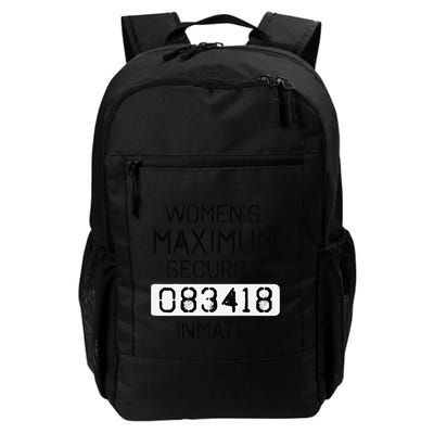 Funny Last Minute Halloween Party Prisoner Costume Daily Commute Backpack