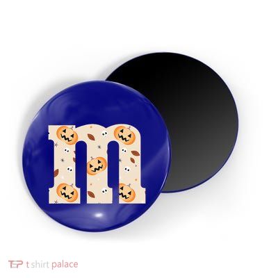 Funny Letter M Groups Halloween Team Costume Magnet