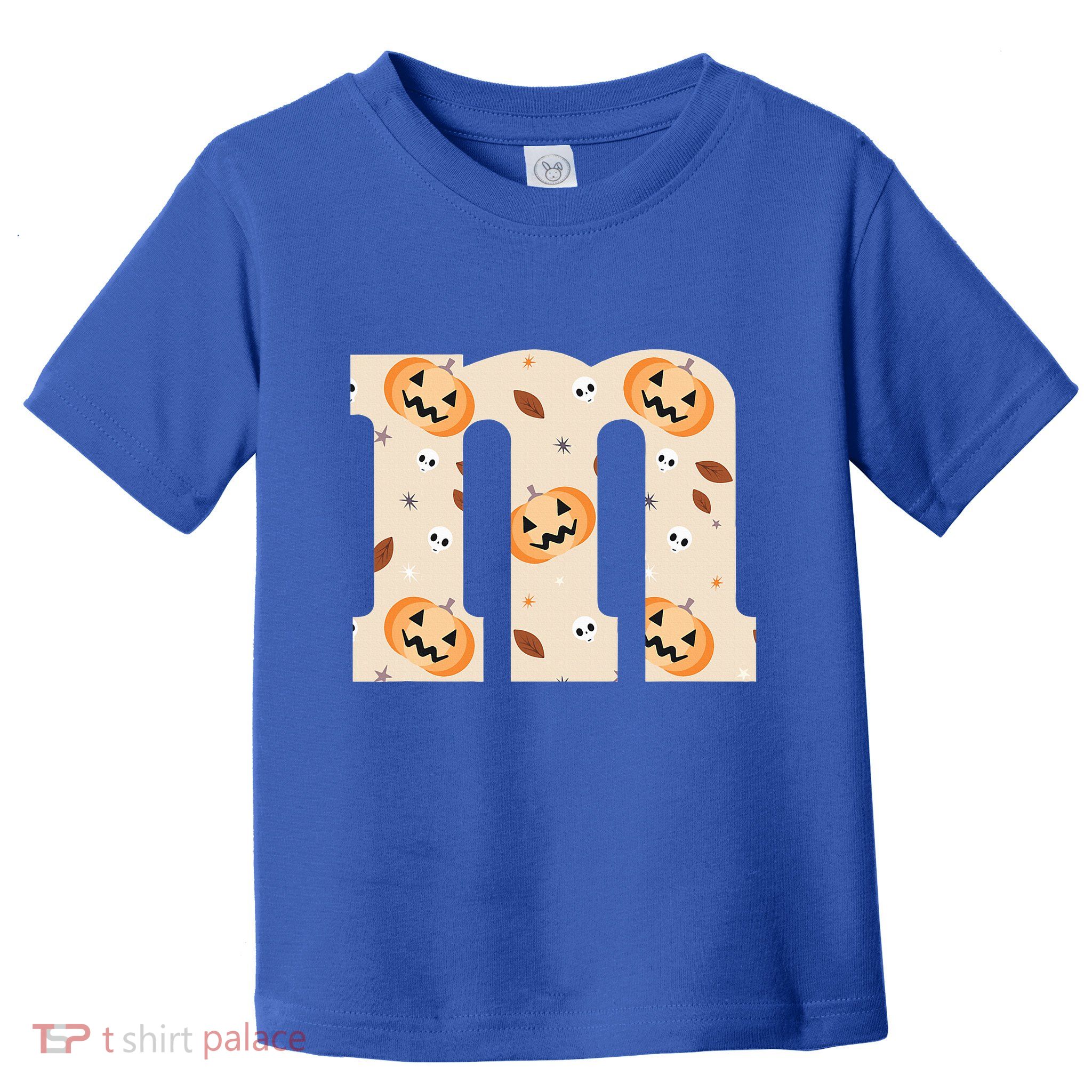 Funny Letter M Groups Halloween Team Costume Toddler T-Shirt