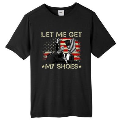 Funny Let Me Get My Shoes Tall Fusion ChromaSoft Performance T-Shirt