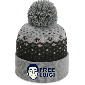 Free Luigi Mangione Release My Dude The Baniff Cuffed Pom Beanie