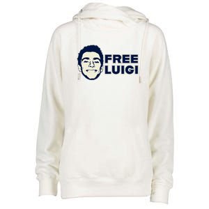 Free Luigi Mangione Release My Dude Womens Funnel Neck Pullover Hood