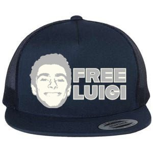 Free Luigi Mangione Release My Dude Flat Bill Trucker Hat