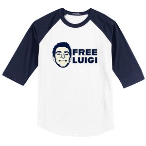 Free Luigi Mangione Release My Dude Baseball Sleeve Shirt