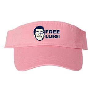 Free Luigi Mangione Release My Dude Valucap Bio-Washed Visor