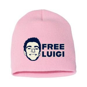 Free Luigi Mangione Release My Dude Short Acrylic Beanie