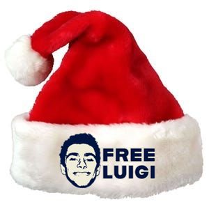 Free Luigi Mangione Release My Dude Premium Christmas Santa Hat