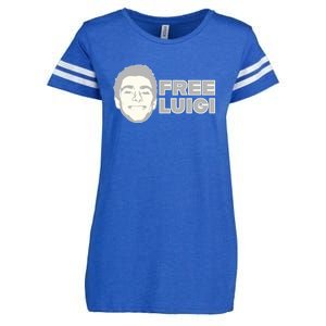 Free Luigi Mangione Release My Dude Enza Ladies Jersey Football T-Shirt