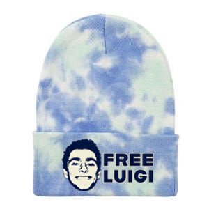 Free Luigi Mangione Release My Dude Tie Dye 12in Knit Beanie