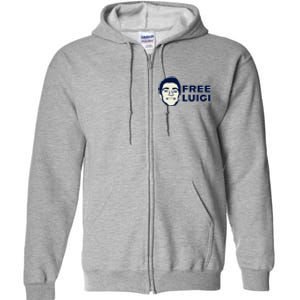 Free Luigi Mangione Release My Dude Full Zip Hoodie