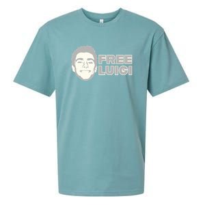 Free Luigi Mangione Release My Dude Sueded Cloud Jersey T-Shirt