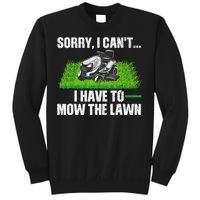 Funny Lawn Mowing For Men Women Lawn Mower Mow Mowing Sweatshirt