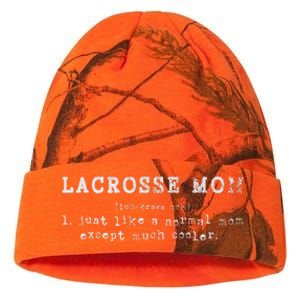 Funny Lacrosse Mom Lax Retro Definition Kati Licensed 12" Camo Beanie