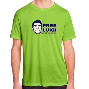 Free Luigi Mangione — Deny Defend Depose Adult ChromaSoft Performance T-Shirt