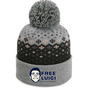 Free Luigi Mangione — Deny Defend Depose The Baniff Cuffed Pom Beanie