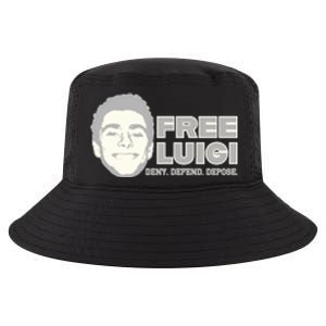 Free Luigi Mangione — Deny Defend Depose Cool Comfort Performance Bucket Hat