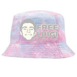 Free Luigi Mangione — Deny Defend Depose Tie-Dyed Bucket Hat