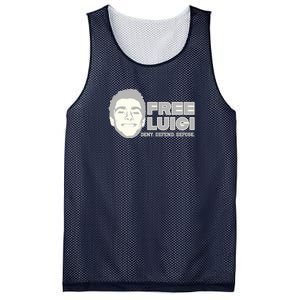 Free Luigi Mangione — Deny Defend Depose Mesh Reversible Basketball Jersey Tank