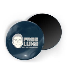 Free Luigi Mangione — Deny Defend Depose Magnet