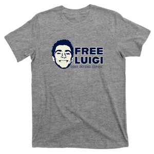 Free Luigi Mangione — Deny Defend Depose T-Shirt