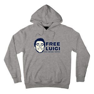 Free Luigi Mangione — Deny Defend Depose Tall Hoodie