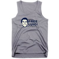 Free Luigi Mangione — Deny Defend Depose Tank Top