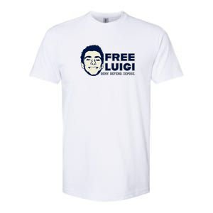 Free Luigi Mangione — Deny Defend Depose Softstyle CVC T-Shirt