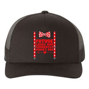 Future Ladies Man Currently Mama's Boy Yupoong Adult 5-Panel Trucker Hat