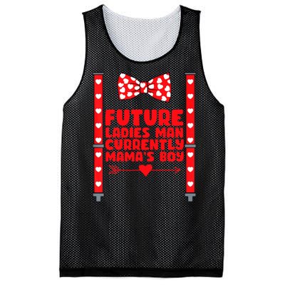 Future Ladies Man Currently Mama's Boy Mesh Reversible Basketball Jersey Tank