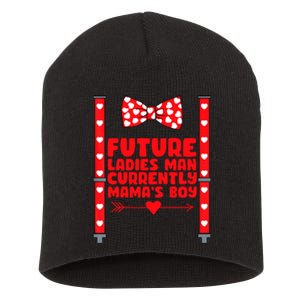 Future Ladies Man Currently Mama's Boy Short Acrylic Beanie