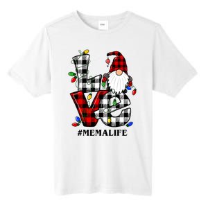 Funny Love Mema Gnomes Christmas Mema Life Tall Fusion ChromaSoft Performance T-Shirt