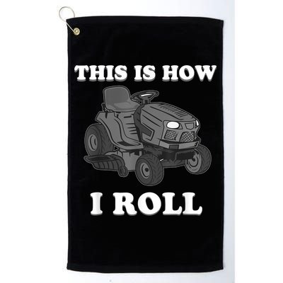 Funny Lawn Mower Mowing Riding Rider Toddler Kids Boys Golf Towel