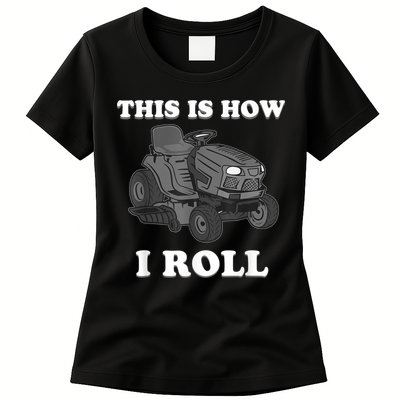 Funny Lawn Mower Mowing Riding Rider Toddler Kids Boys Womens T-Shirt