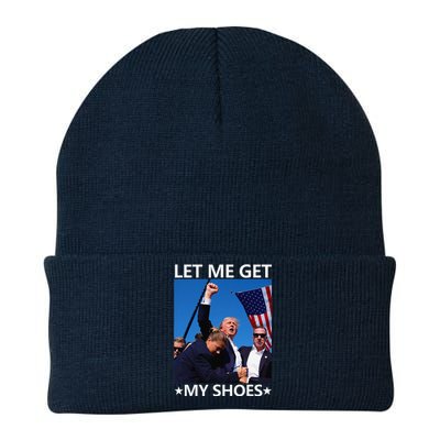 Funny Let Me Get My Shoes Knit Cap Winter Beanie