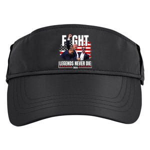 Fight Legends Never Die 2024 Trump Shooting Adult Drive Performance Visor