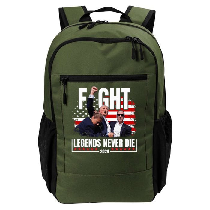 Fight Legends Never Die 2024 Trump Shooting Daily Commute Backpack