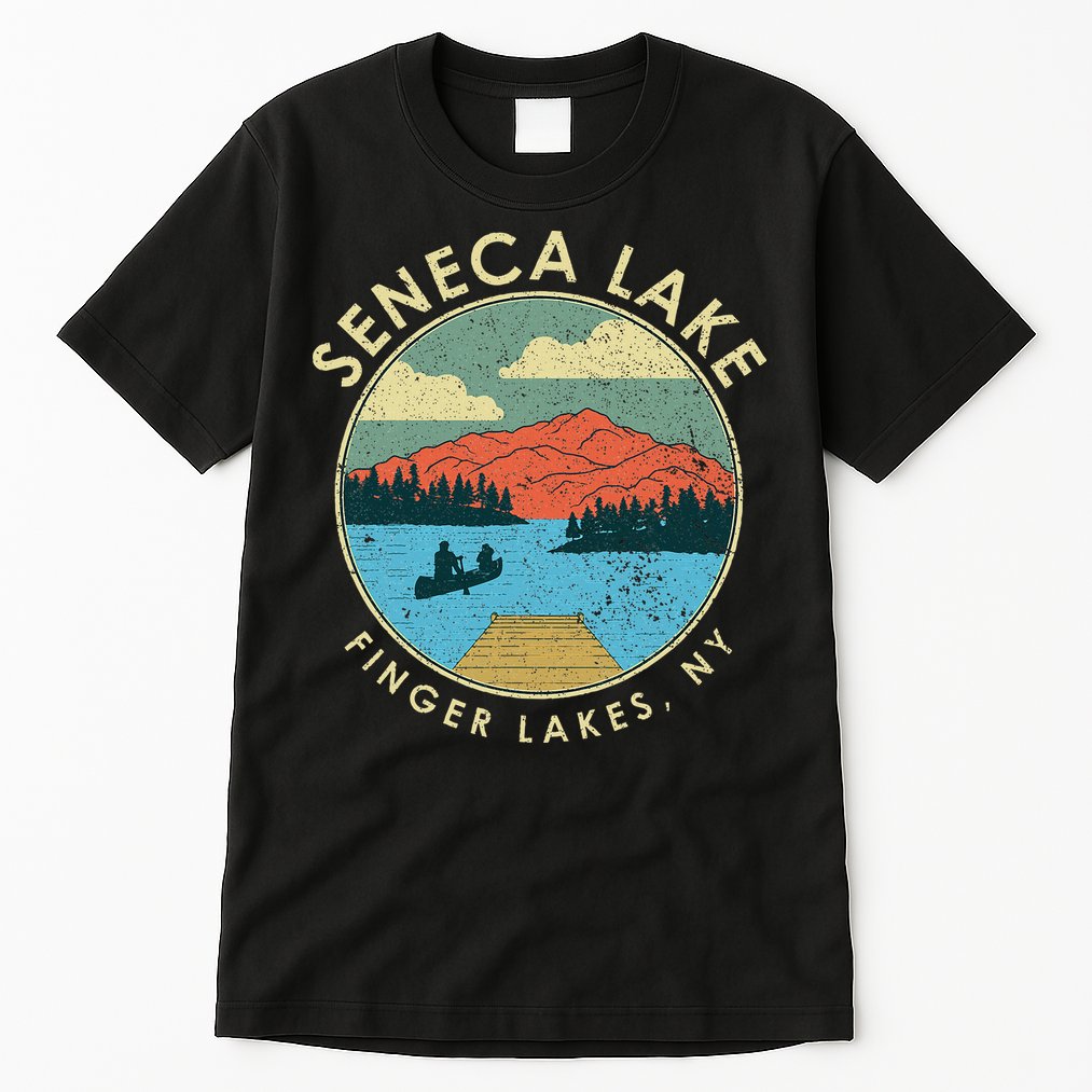 Finger Lakes Ny New York Seneca Lake Tall T-Shirt