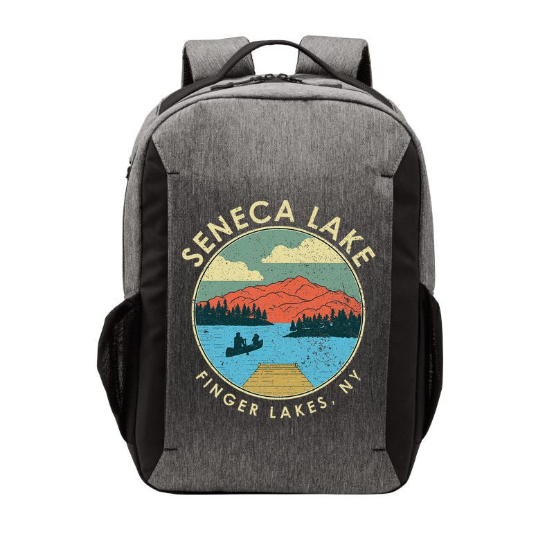 Finger Lakes Ny New York Seneca Lake Vector Backpack