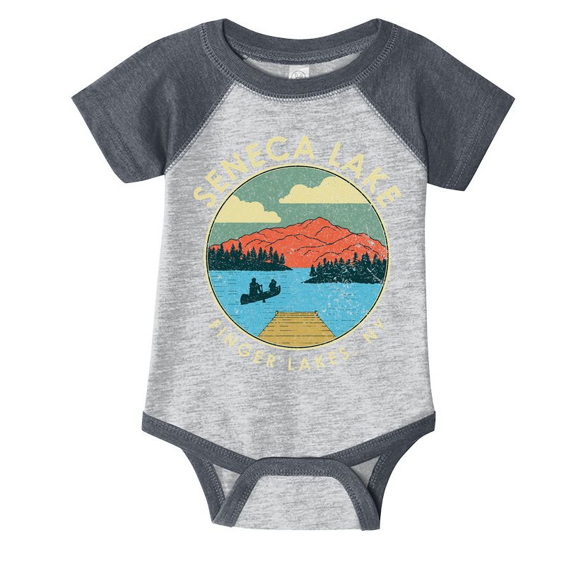 Finger Lakes Ny New York Seneca Lake Infant Baby Jersey Bodysuit