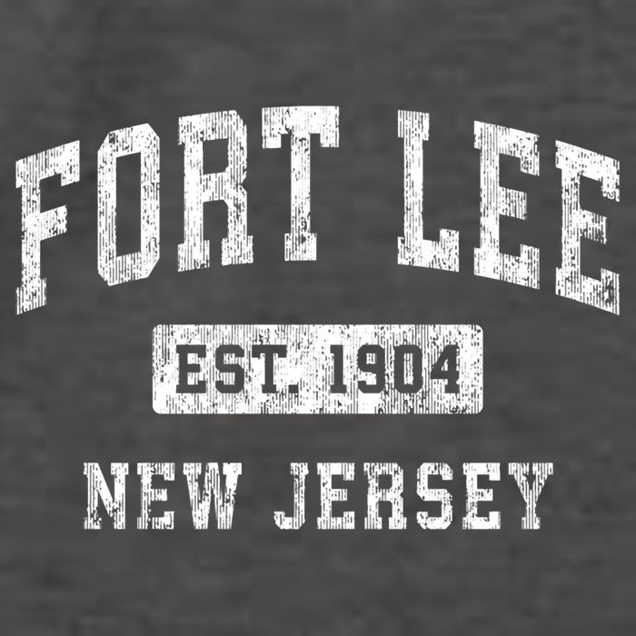 Fort Lee Nj & Retro Fort Lee Est. 1904 New Jersey Vector Backpack