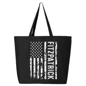 Fitzpatrick Last Name Funny Surname Team Family Reunion 25L Jumbo Tote