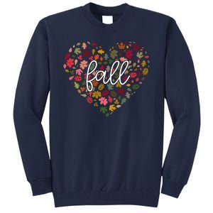 Fall Lover Nature Heart Tall Sweatshirt