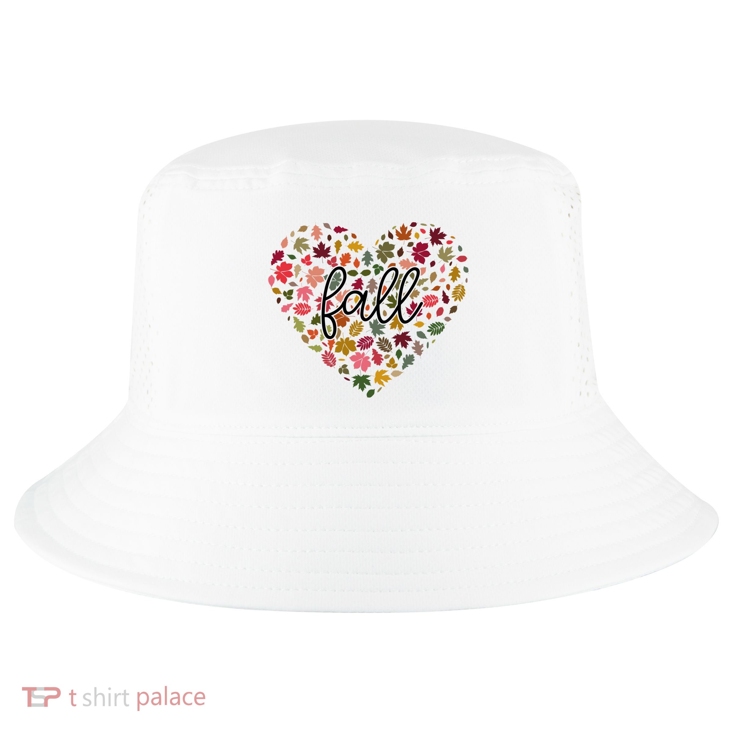 Fall Lover Nature Heart Cool Comfort Performance Bucket Hat