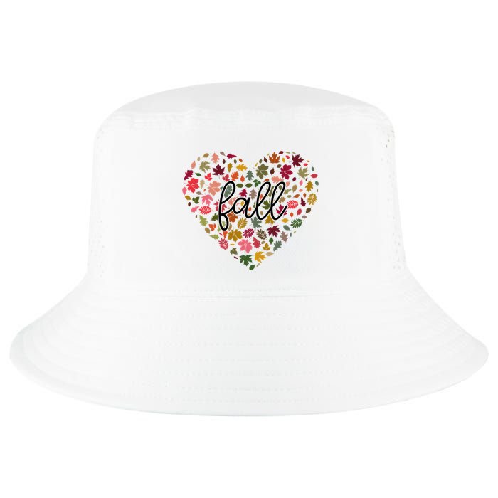 Fall Lover Nature Heart Cool Comfort Performance Bucket Hat