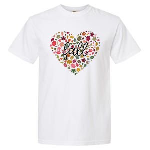 Fall Lover Nature Heart Garment-Dyed Heavyweight T-Shirt