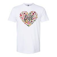 Fall Lover Nature Heart Softstyle CVC T-Shirt