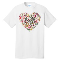 Fall Lover Nature Heart Tall T-Shirt