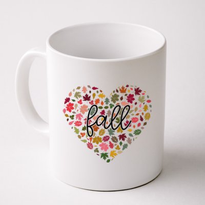 Fall Lover Nature Heart Coffee Mug