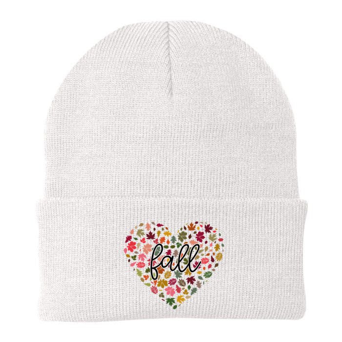 Fall Lover Nature Heart Beanie
