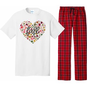 Fall Lover Nature Heart Pajama Set